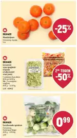 Delhaize folder week 44 Pagina 17: Mandarijnen, Geschoonde spruiten €0,99