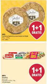 Delhaize folder week 44 Pagina 24: Herta Pizzadeeg Dun & rond €2,65, Jules verse pannenkoeken €4,99
