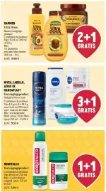 Delhaize folder week 44 Pagina 40: Garnier ultra doux haarverzorgingsproduct €9,90, Verzorgingsproduct €9,57
