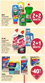 Delhaize folder week 44 Pagina 46: Dreft Afwasmiddel €5,98, Wc net onderhoudsproduct €7,70