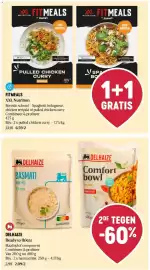 Delhaize folder week 44 Pagina 7: Delhaize ready to (h)eat €2,09, Fitmeals xxl nutrition €6,59