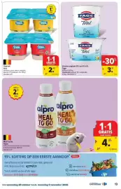 Carrefour folder Pagina 13: Griekse yoghurt €3,21, Yoghurt Inex €2,49