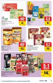 Carrefour folder Pagina 5: Ricoré en Ricoré Bonjour €12,38, Thee of infusie Carrefour en Carrefour Bio €2,54