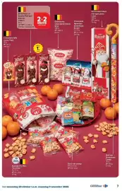 Carrefour folder Pagina 7: Sinterklaas of Zwarte Piet met kleuren Libert €5,00