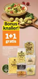 Albert Heijn folder week 44 Pagina 4: 4 Bonus knaller! 1+1 gratis Alle AH Verse pasta's, noedels, pasta- en woksauzen