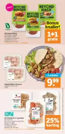 Albert Heijn folder week 44 Pagina 5: Beyond Meat burger €5,39, Kippenblokjes €9,99