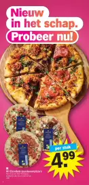Albert Heijn folder week 44 Pagina 6: 6 Nieuw in het schap. Probeer nu! EXCELLENT NDUJA ZUURDESEM PIZZA PITTIG 鳳回 DS B