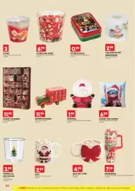 Yess folder Pagina 42: Kussen dier skiënd €6,99, Waterbal €1,99
