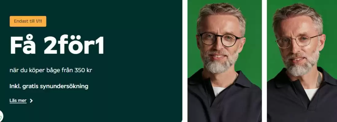 Specsavers reklamblad (giltig till och med 1-11)