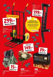 Jem&Fix reklamblad vecka 44 Sida 6: Protegat arbetshandskar €15,00, GroWell firelighters €79,00