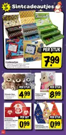 Vomar Voordeelmarkt folder week 44 Pagina 34: Sinterklaas kartonnen Servies €0,99, Cadeautjes €7,99