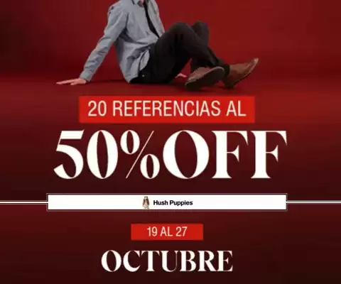 Hush Puppies (válido hasta 29-10)