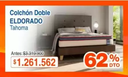 Catálogo Alkosto Página 5: Colchón doble eldorado €1.261.562,00