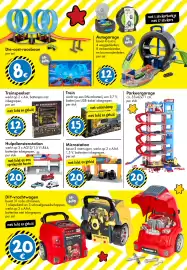 TEDi folder Pagina 13: Trein €15,00, Hulpdienstenstation €20,00