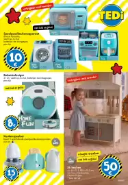 TEDi folder Pagina 16: XL-keuken €50,00, Robotstofzuiger €8,00