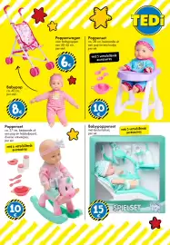 TEDi folder Pagina 17: Babypoppenset met tandartsstoel €15,00, Poppenset €10,00