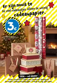TEDi folder Pagina 21: Cadeauverpakkingen €3,00