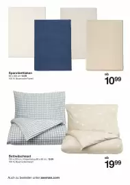 Zeeman Prospekt Seite 14: Bettwäscheset €19,99, Spannbettlaken €10,99