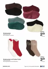 Zeeman Prospekt Seite 18: Kindersocken mit Frottee-Futter €3,49, Kindersocken €1,25