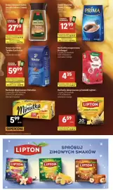 Delikatesy Centrum gazetka tydzień 44 Strona 32: Kawa mielona Prima Finezja €12,99, Herbata Czarna Minutka €5,99