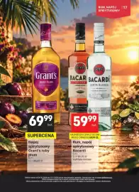 Delikatesy Centrum gazetka | Alkohole Strona 17: Rum Bacardi €59,99