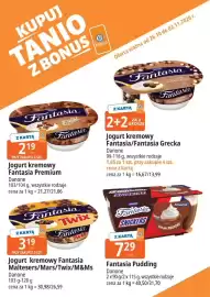 E.Leclerc gazetka tydzień 44 Strona 2: Jogurt kremowy Fantasia/Fantasia Grecka Danone €1,65