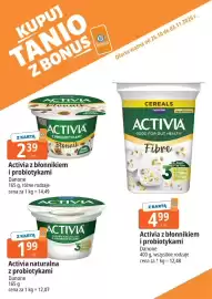 E.Leclerc gazetka tydzień 44 Strona 3: Activia z błonnikiem i probiotykami Danone, różne rodzaje €2,39