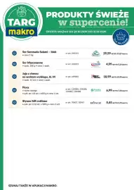 Makro gazetka tydzień 44 Strona 8: Ser Mascarpone Mlekpol €5,24, Jajka kurze z chowu na wolnym wybiegu Invest-Michel €19,94