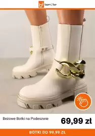 Born2be gazetka tydzień 43 Strona 10: Beżowe botki na podeszwie Born2be €69,99