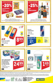 Metro Flugblatt Seite 56: Gouda od. Edamer €8,99, Red Bull Energydrink €1,67