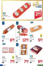 Metro Flugblatt Seite 10: Berger Extrawurst €3,99, Chef Käsekrainer €7,99