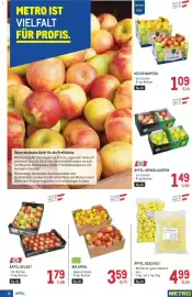 Metro Flugblatt Seite 12: Äpfel geschält €4,99, BIO ÄPFEL €3,59