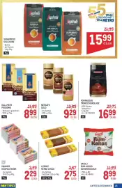 Metro Flugblatt Seite 29: Manner Neapolitaner €2,29, Segafredo Selezione €15,99
