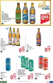 Metro Flugblatt Seite 35: Gösser Märzen, Biostoff Lager, Naturradler, Naturgold af od. Naturradler 0,0% €0,72