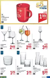 Metro Flugblatt Seite 41: Mäser Glühweinbecher €1,99, Gläserserie Mirano €1,29