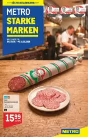Metro Flugblatt Seite 1: = ++ GÜLTIG BEI ABHOLUNG ++++ METRO STARKE MARKEN NR. 23 GÜLTIG: DO, 29.10. - MI, 11.11.2026 PICK