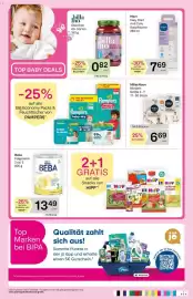 Bipa Flugblatt Seite 10: Pampers baby-dry pants, Millie Moon Windeln €6,69