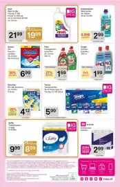 Bipa Flugblatt Seite 12: Fairy Handgeschirrspülmittel €1,59, Blue Star WC-Beckensteine €4,12