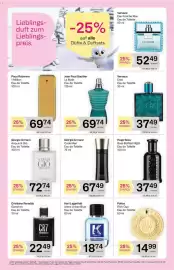 Bipa Flugblatt Seite 4: Jean Paul Gaultier Le Male Eau de Toilette €69,74, Versace Eros Eau de Toilette €37,49