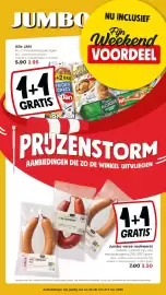 Jumbo folder week 44 Pagina 1: Alle JAN €2,95, Jumbo Verse Rookworst €3,50