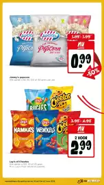 Jumbo folder week 44 Pagina 28: Jimmy's Popcorn €0,99, Lay's of Cheetos €2,99