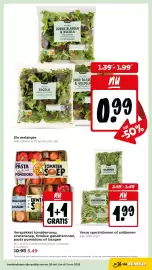Jumbo folder week 44 Pagina 9: Sla Melanges €0,99, Verse Sperziebonen of Snijbonen €1,99