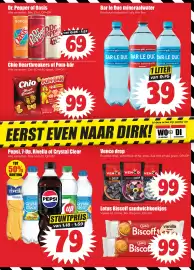 Dirk folder week 44 Pagina 3: Pepsi, 7-Up, Rivella of Crystal Clear. Alle varianten. Fles 500 ml. €0,79
