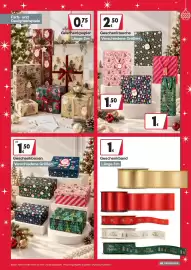 Woolworth Prospekt woche 43 Seite 4: Farb- und Designbeispiele 0.75 Geschenkpapier Länge 2m 2,50 Geschenktasche Verschiedene