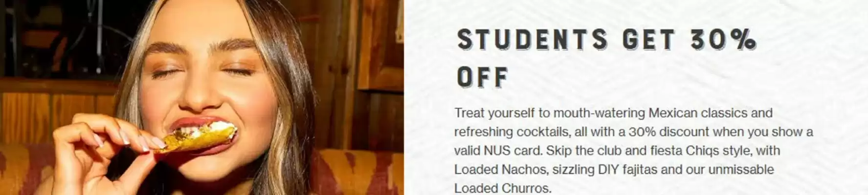Chiquito (valid until 31-12)