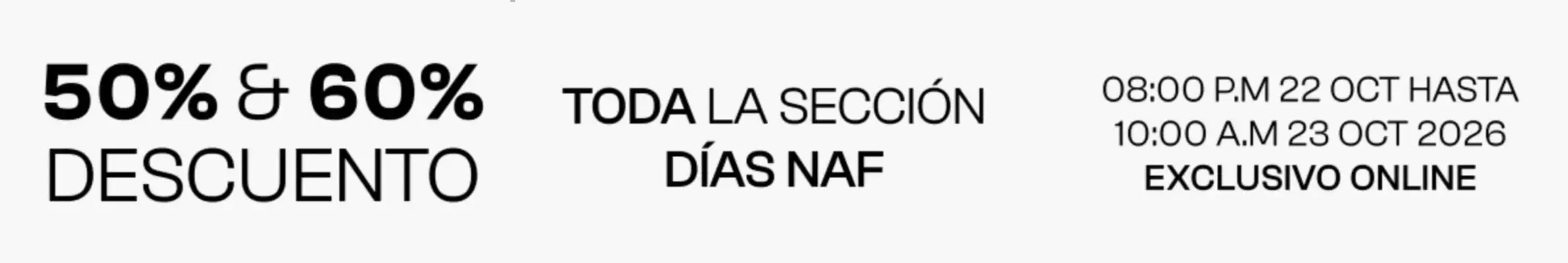 Naf Naf (válido hasta 25-10)