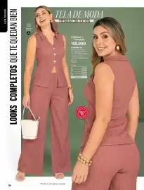 Catálogo Loguin Página 36: Textura - blazer and pants €69,90, Textura - blusa + pantalón €69.999,00