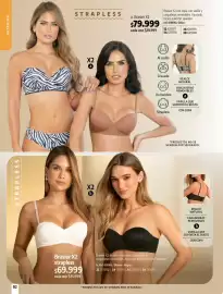 Catálogo Loguin Página 82: Brasier x2 strapless €34.999,00, Brasier x2 con copa €39.999,00