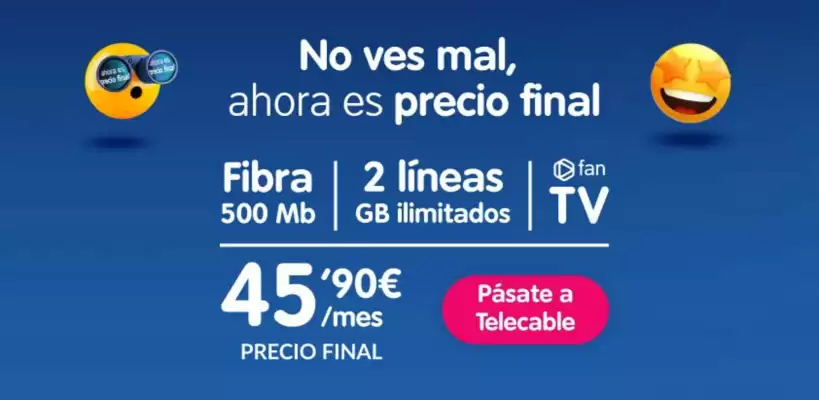 Telecable (válido hasta el 5-11)