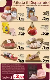 Volantino Coop Pagina 10: Speck Fortezza PFITSCHER €1,35, Guanciale Stagionato Gardani €1,59
